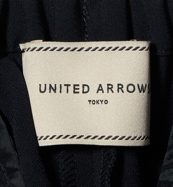 UNITED ARROWS「Drapy バイアス イージー パンツ ‐ウォッシャブル‐」|スラックス|