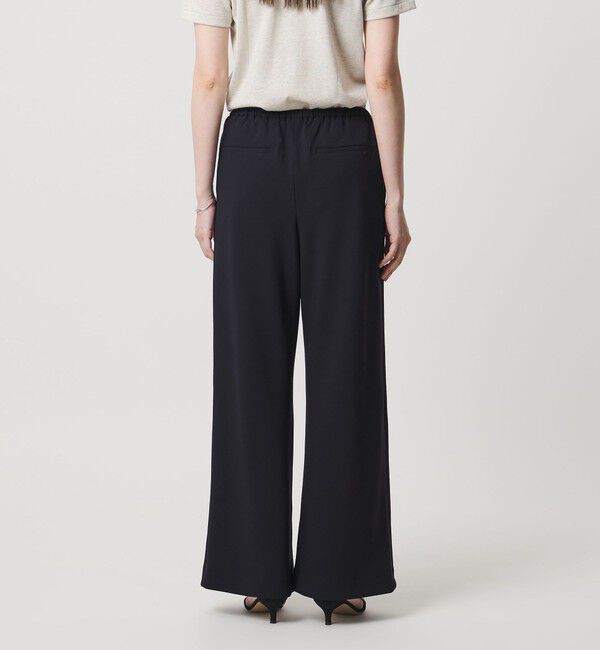 UNITED ARROWS「Drapy バイアス イージー パンツ ‐ウォッシャブル‐」|スラックス|