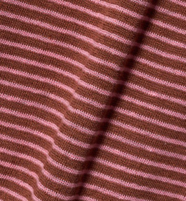 UNITED ARROWS「リネン/コットン ボーダー スキッパー ポロシャツ」|ポロシャツ|