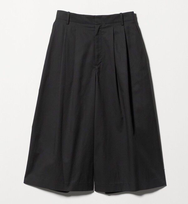 UNITED ARROWS「ギャバ クロップド パンツ」|キュロット|