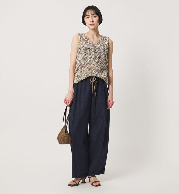 UNITED ARROWS「カラーミックス ニット ベスト」|ベスト・ジレ|