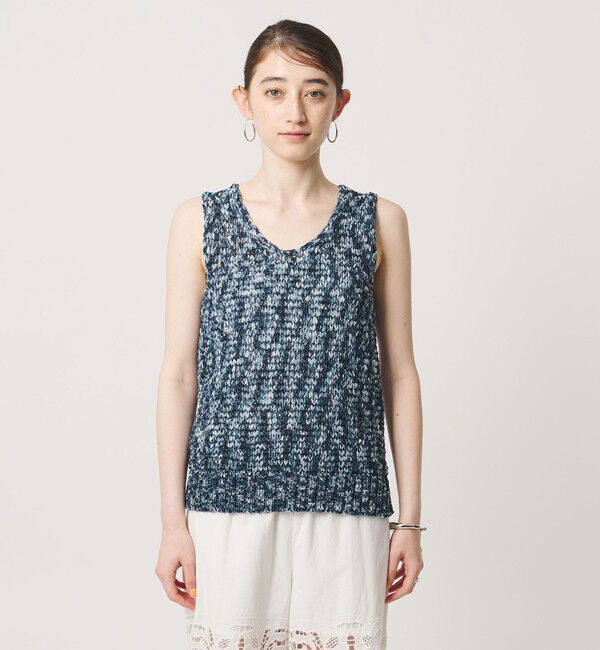 UNITED ARROWS「カラーミックス ニット ベスト」|ベスト・ジレ|
