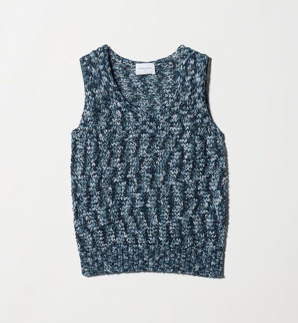 UNITED ARROWS「カラーミックス ニット ベスト」|ベスト・ジレ|