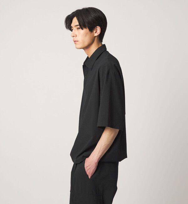 UNITED ARROWS「DotAir ドットエア サッカー ヘムコード ポロシャツ　吸水速乾」|ポロシャツ|