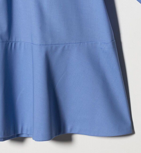 AEWEN MATOPH「＜AEWEN MATOPH＞ペプラムショートスリーブシャツ ウォッシャブル」|シャツ・ブラウス|