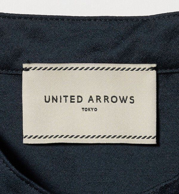UNITED ARROWS「シルキー ピンタック ブラウス ‐ウォッシャブル‐」|シャツ・ブラウス|