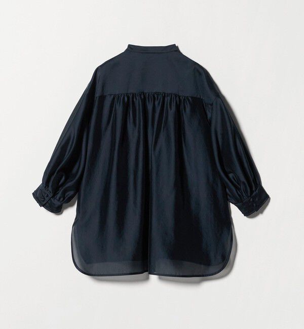 UNITED ARROWS「シルキー ピンタック ブラウス ‐ウォッシャブル‐」|シャツ・ブラウス|