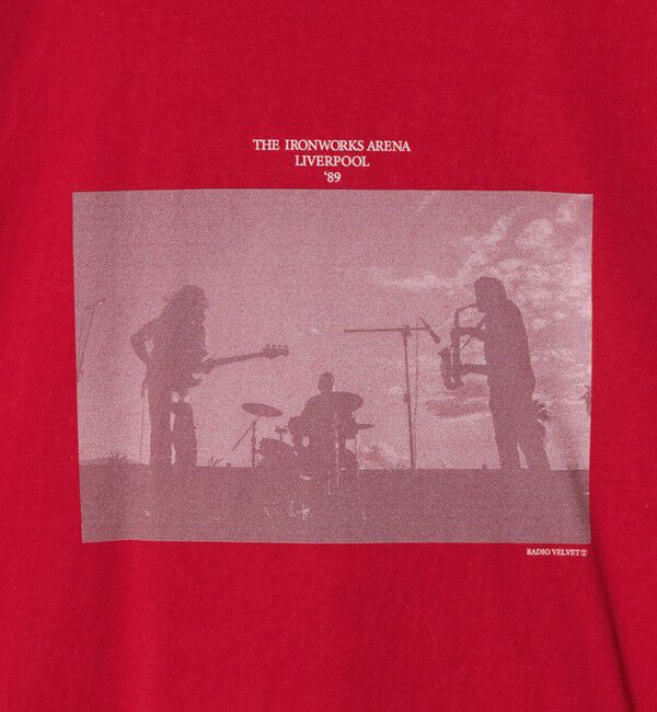 UNITED ARROWS「＜TICCA＞バンド プリント Tシャツ」|Tシャツ・カットソー|