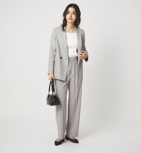 UNITED ARROWS green label relaxing「［size SHORTあり］ライト カチリラ ダブルジャケット」|テーラードジャケット|