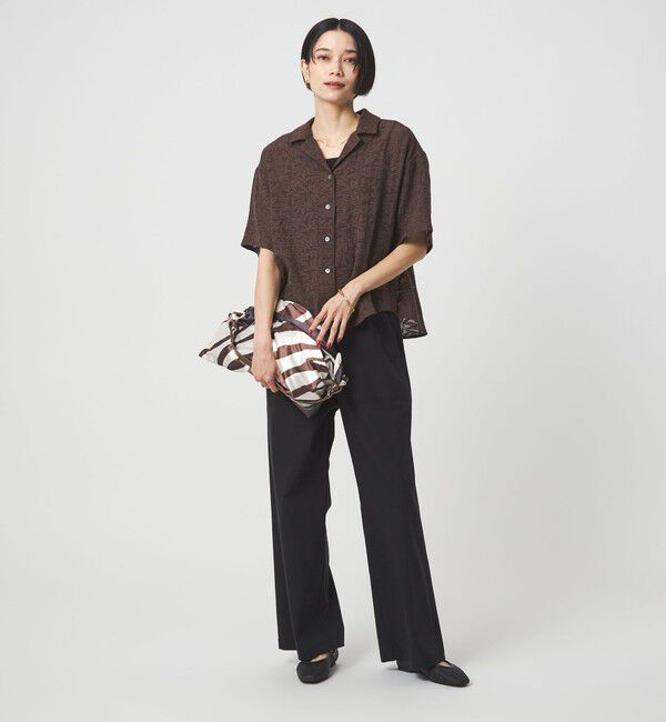 UNITED ARROWS green label relaxing「ジャガード シャツ」|シャツ・ブラウス|