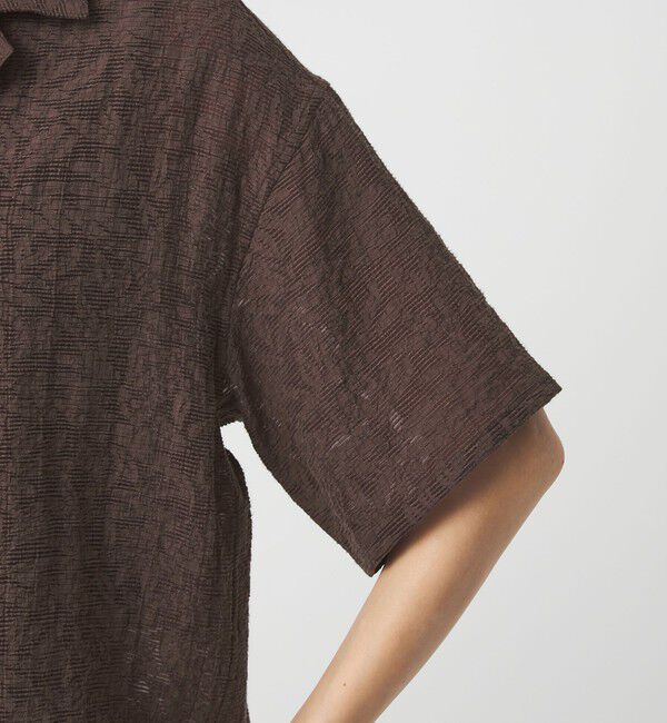 UNITED ARROWS green label relaxing「ジャガード シャツ」|シャツ・ブラウス|