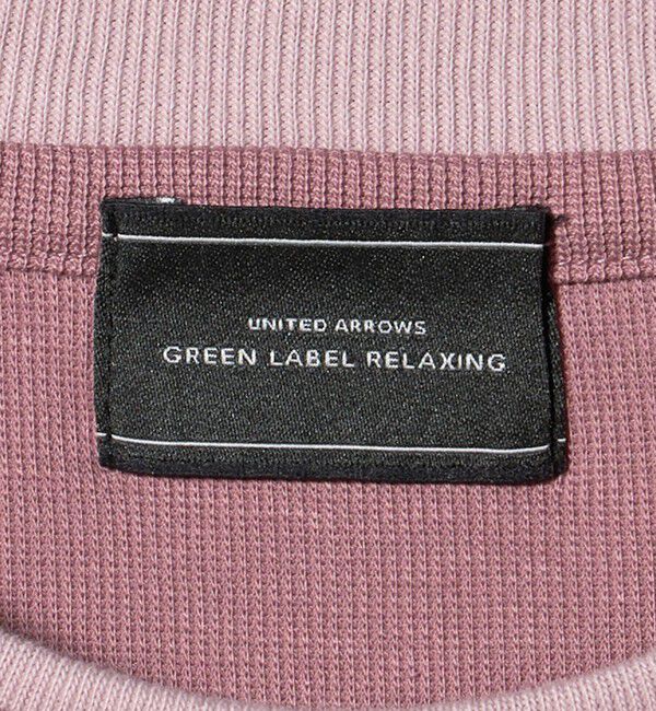 UNITED ARROWS green label relaxing「ピケ フェイクレイヤード クルーネック 半袖 Ｔシャツ」|Tシャツ・カットソー|