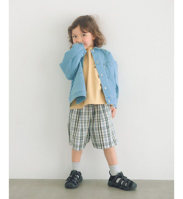 UNITED ARROWS green label relaxing「チェック ハーフパンツ キッズ / 100cm-130cm」|その他|