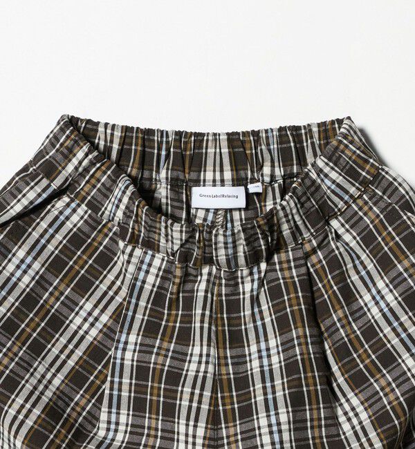 UNITED ARROWS green label relaxing「チェック ハーフパンツ キッズ / 100cm-130cm」|その他|