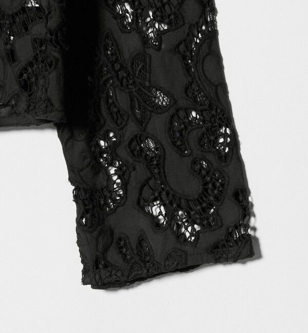 UNITED ARROWS green label relaxing「カットワークレース ブラウス」|シャツ・ブラウス|