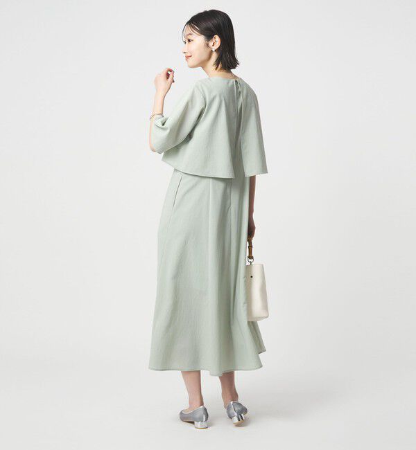 UNITED ARROWS green label relaxing「ケープ ナローフレア ワンピース」|ワンピース|