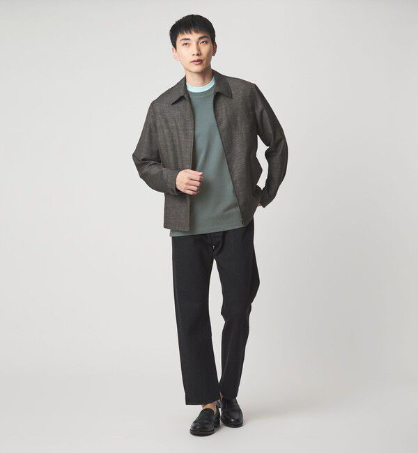 UNITED ARROWS green label relaxing「【別注】＜Brooks Brothers＞GLR カノコ クルーネック Tシャツ」|Tシャツ・カットソー|