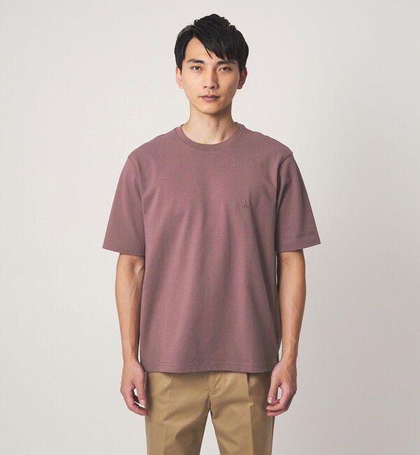 UNITED ARROWS green label relaxing「【別注】＜Brooks Brothers＞GLR カノコ クルーネック Tシャツ」|Tシャツ・カットソー|