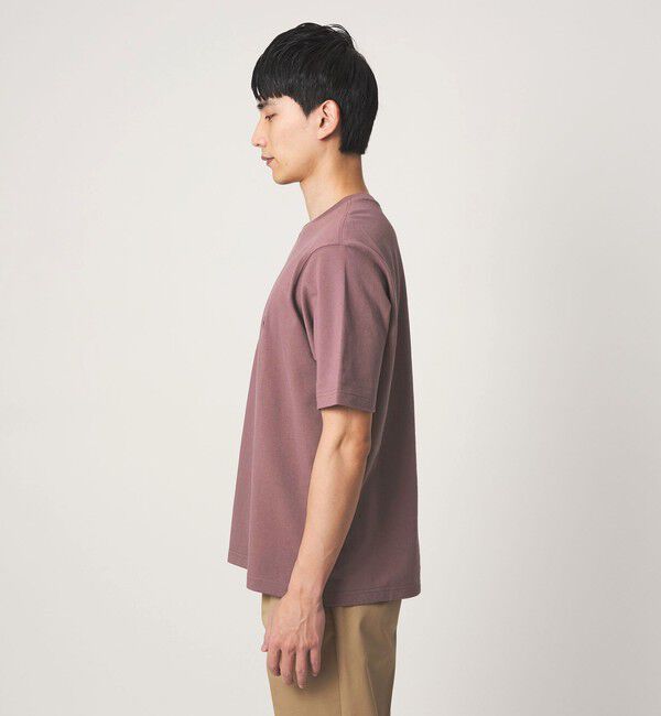 UNITED ARROWS green label relaxing「【別注】＜Brooks Brothers＞GLR カノコ クルーネック Tシャツ」|Tシャツ・カットソー|
