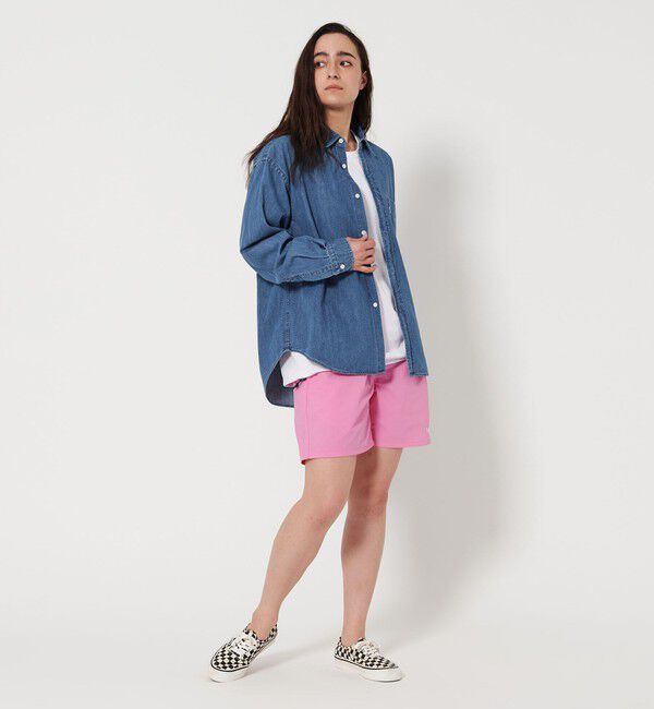 California General Store「＜CGS.＞オーガニック コットン デニム A.N レギュラーカラー シャツ」|シャツ・ブラウス|