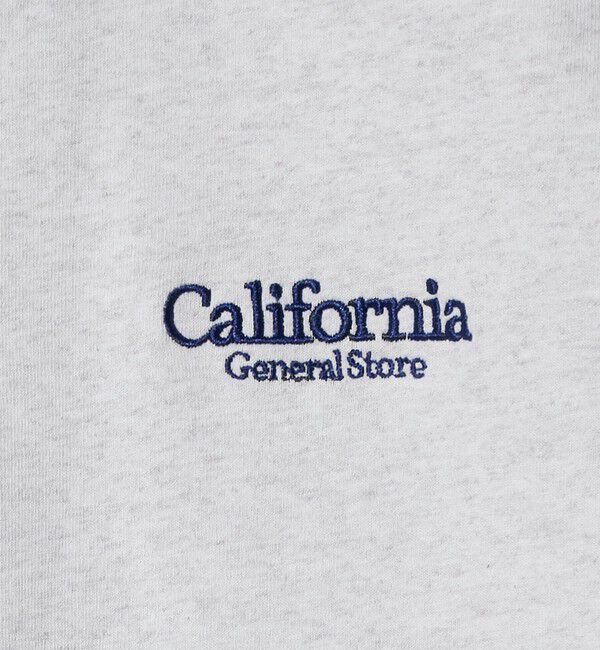 California General Store「＜CGS.＞オーガニック コットン ロングスリーブ ロゴ Tシャツ」|Tシャツ・カットソー|