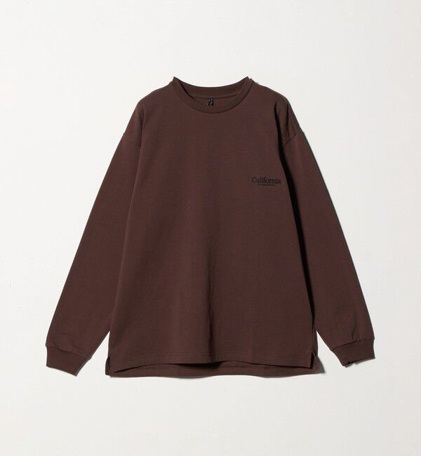 California General Store「＜CGS.＞オーガニック コットン ロングスリーブ ロゴ Tシャツ」|Tシャツ・カットソー|MD.BROWN