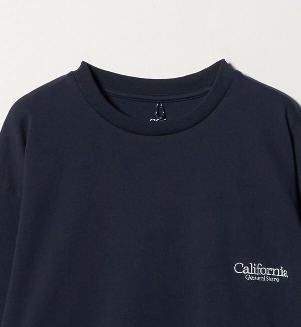 California General Store「＜CGS.＞オーガニック コットン ロングスリーブ ロゴ Tシャツ」|Tシャツ・カットソー|