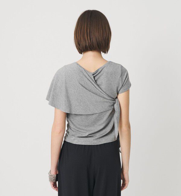 ATTISESSION「＜ATTISESSION＞レイヤード ラップ Tシャツ」|Tシャツ・カットソー|