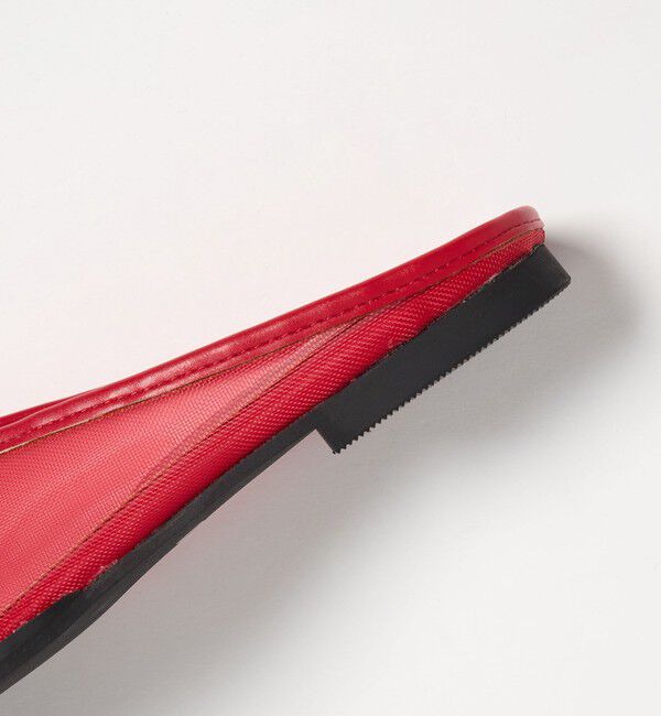 BEAUTY&YOUTH UNITED ARROWS「チュール スライダー サンダル」|サンダル|