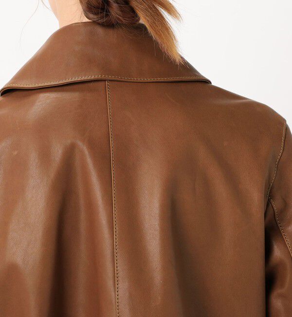 TOMORROWLAND collection「セミベジタブルレザー サックジャケット」|その他|