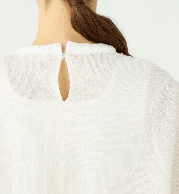 Ballsey「ダブルフェイスノット ワイドプルオーバー」|ニット・セーター|