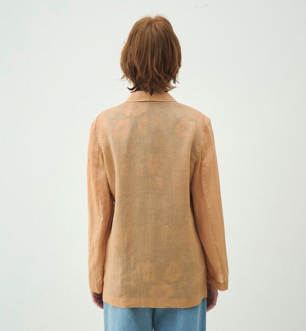 MACPHEE「プレーンラミー シアージャケット」|テーラードジャケット|