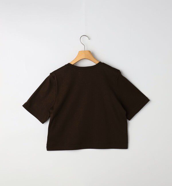 NOLLEY'S sophi「《手洗い可能》W&Wショート丈Tシャツ」|Tシャツ・カットソー|