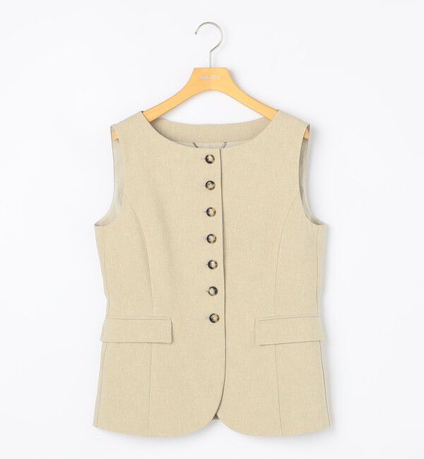NOLLEY'S sophi「《セットアップ対応》ウォッシャブルドライシャンタンジレ」|ベスト・ジレ|