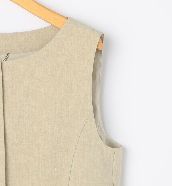 NOLLEY'S sophi「《セットアップ対応》ウォッシャブルドライシャンタンジレ」|ベスト・ジレ|