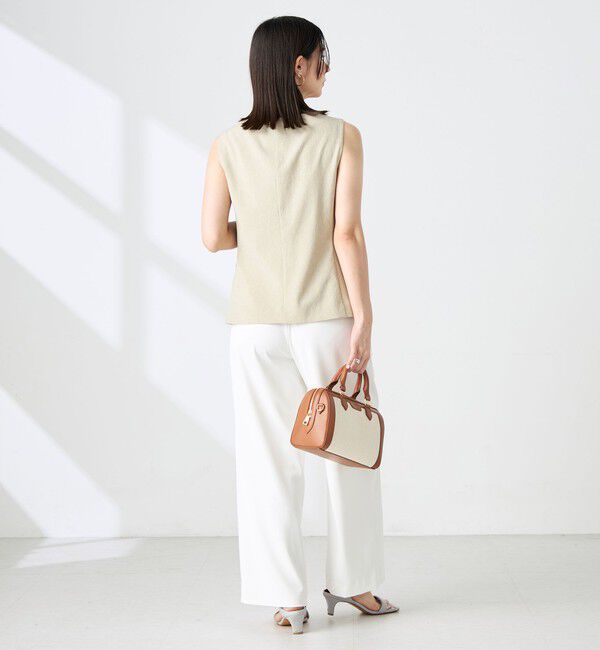 NOLLEY'S sophi「《セットアップ対応》ウォッシャブルドライシャンタンジレ」|ベスト・ジレ|