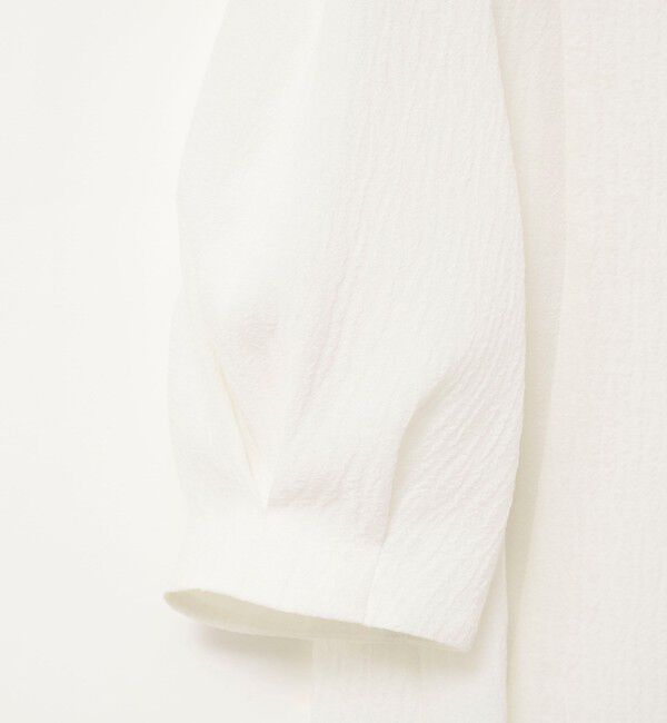 NOLLEY'S sophi「ウォッシャブルポコポコジャガードオーガンジープルオーバー」|シャツ・ブラウス|