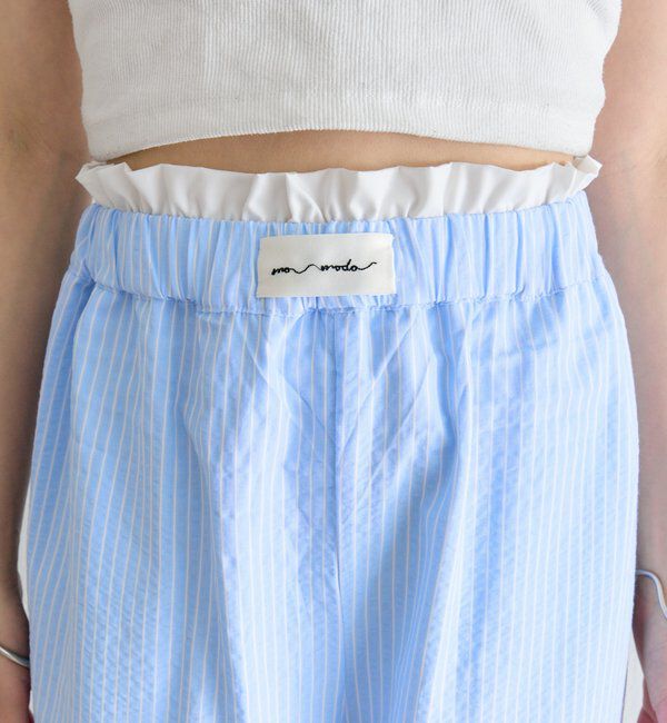  「ストライプイージーパンツ」|チノ|