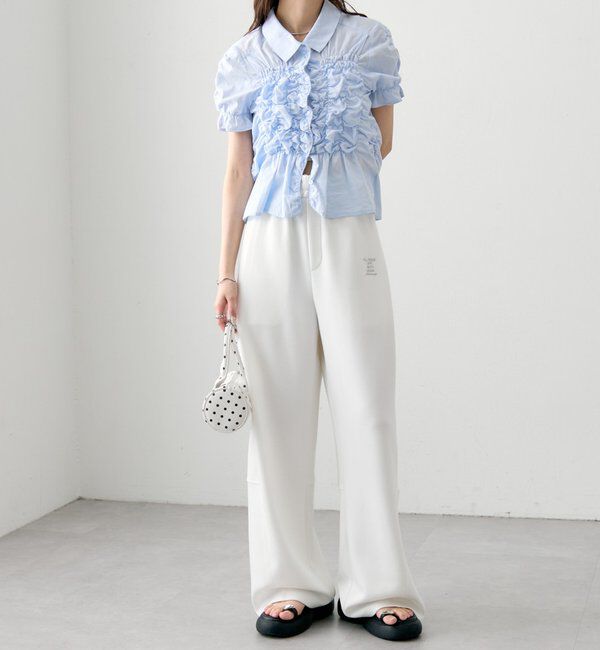  「タックカーブスウェットパンツ」|チノ|