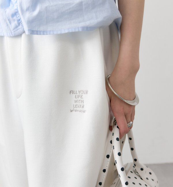  「タックカーブスウェットパンツ」|チノ|