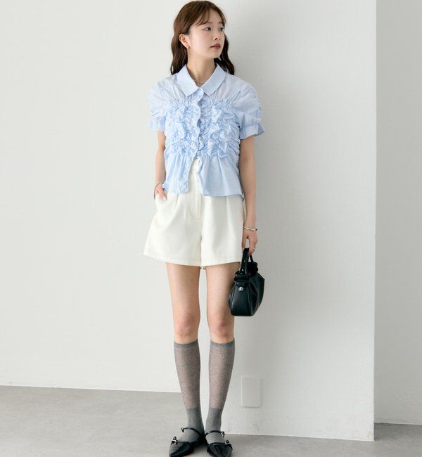  「タックショートパンツ」|チノ|