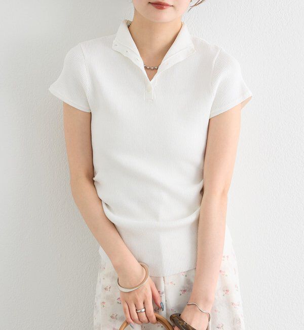  「ハイネックフレンチリブニット」|ニット・セーター|