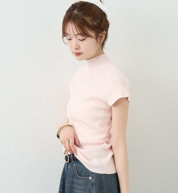  「ハイネックフレンチリブニット」|ニット・セーター|