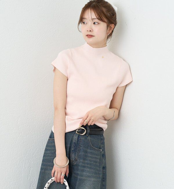  「ハイネックフレンチリブニット」|ニット・セーター|