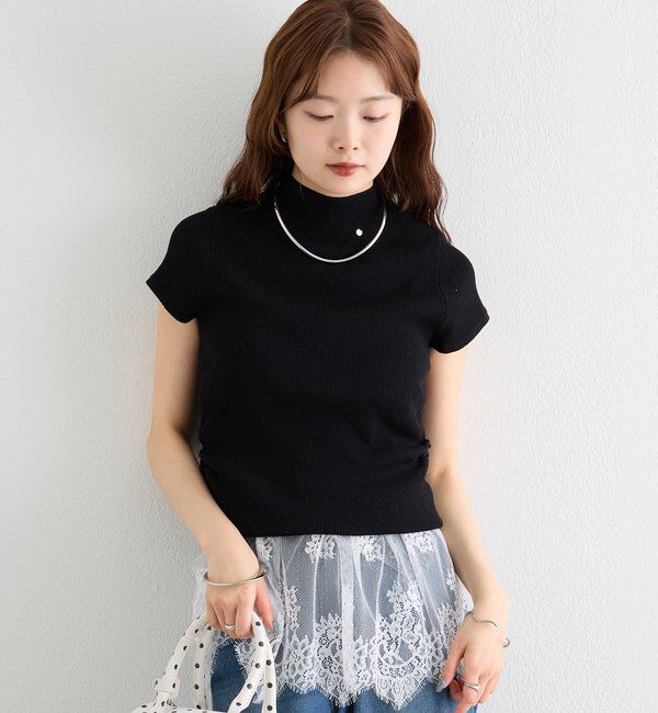  「ハイネックフレンチリブニット」|ニット・セーター|