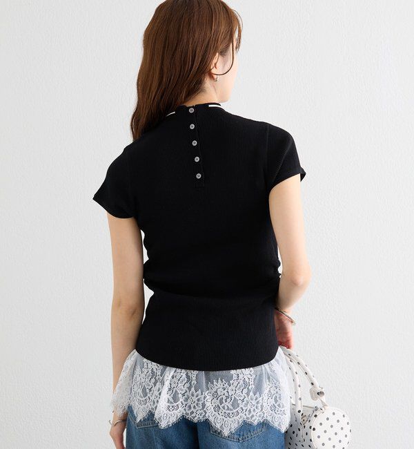  「ハイネックフレンチリブニット」|ニット・セーター|