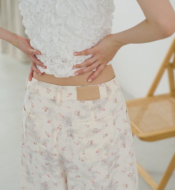  「ふわふわシャーリングTシャツ」|Tシャツ・カットソー|