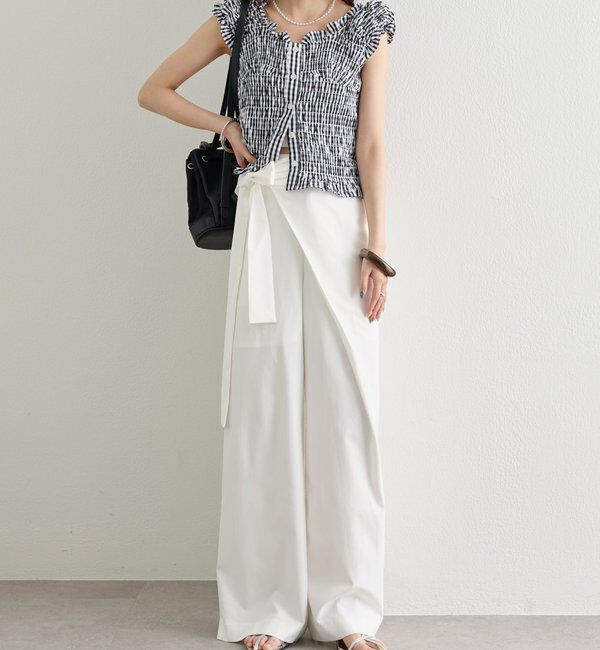  「ラップリボンパンツ」|チノ|