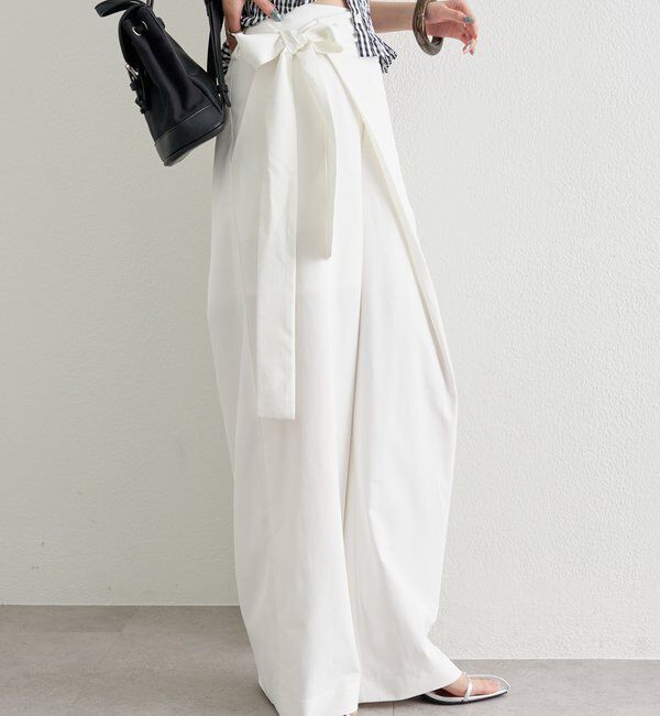  「ラップリボンパンツ」|チノ|