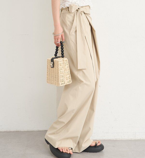 「ラップリボンパンツ」|チノ|